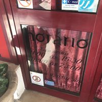 Pic of their hours - call if nobody there yet at Sabores da India in Alcobaca