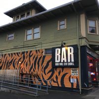 Outside at Hungry Tiger in Portland