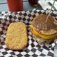 Brunch special: McGriddle-alikwalike  at Hungry Tiger in Portland