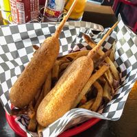 Corn Dog Basket at Hungry Tiger in Portland