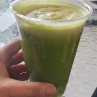 Green Room Fresh Juice at Angry Vegan in Penticton