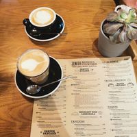 Hafermilch Cappuccino at Zenith in Lisbon