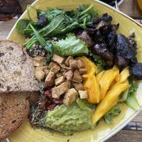 Vegan salad  at Zenith in Lisbon