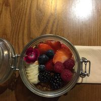 Homamade granola bowl (vegan) at Zenith in Lisbon