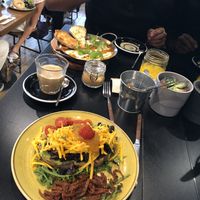 Vegan toast  at Zenith in Lisbon