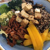 Vegan salad bowl  at Zenith in Lisbon