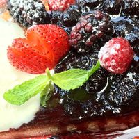 French toast (vegetarian) at Zenith in Lisbon