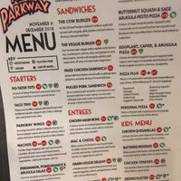 Lots of vegan options  at The New Parkway in Oakland