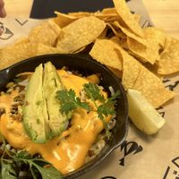 The Mexican corn, was expecting it on the cob but it was great like this too  at 49th State Brewing Co in Denali