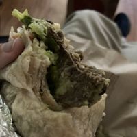 Hard, Brown guac.... at Chipotle in Camarillo