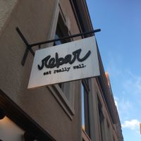 Outside  at Rebar Modern Food in Victoria