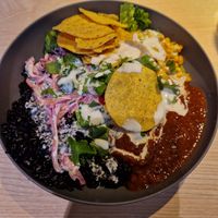 Chili bowl at Holy Greens in Kista