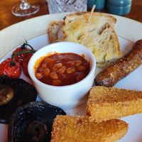 Vegan brunch at The Cosy Club in Bournemouth