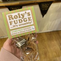 Roly’s vegan fudge  at Roly's Fudge Pantry in Brighton