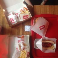 2 easy boxes
Classic Hot Dog 
Cause joy burger  at Complex Burger in Moscow