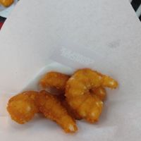 Vegan shrimps. They are soooo delicious! The portion is kind of small, only 4 pieces, but I highly recommned yto try them at least once. at Complex Burger in Moscow