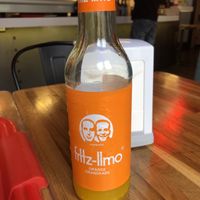 German fruity sodas are sold here too at Complex Burger in Moscow