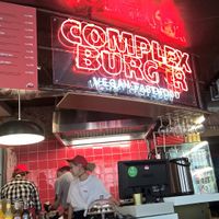 Interior at Complex Burger in Moscow