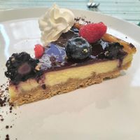 Cheesecake at Alice e Viola in Collegno