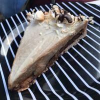 a banana nut tart  at Sweet Vegan in Antwerpen