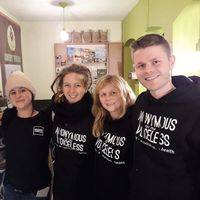 Thanks for joining us at the shop in Antwerp guys! at Sweet Vegan in Antwerpen