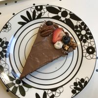 Chocolate-Mousse-Cake at Sweet Vegan in Antwerpen