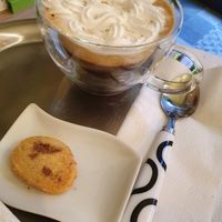 Cappuccino at Sweet Vegan in Antwerpen