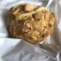 Scone  at Cafe Carmel in Bacton