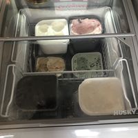 Vegan ice-cream at Cafe Carmel in Bacton