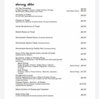 2022 menu #Veganuary at Cafe Carmel in Bacton