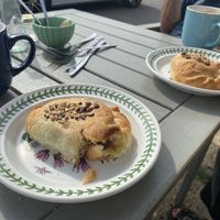 Pasty  at Cafe Carmel in Bacton