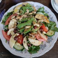The delicious Superfood Salad. at Cafe Carmel in Bacton