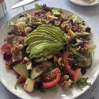 Super salad  at Cafe Carmel in Bacton