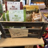 Some vegan snacks   at Columbia Mercantile 1855 in Columbia