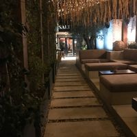 Outdoor area at Salt in Tirana