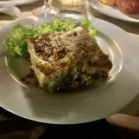 moussaka Vegan  at Aubergine Cafe in Corfu