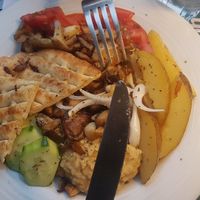  at Aubergine Cafe in Corfu