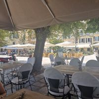  at Aubergine Cafe in Corfu