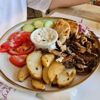  at Aubergine Cafe in Corfu