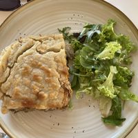 Mousaka  at Aubergine Cafe in Corfu