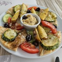  at Aubergine Cafe in Corfu