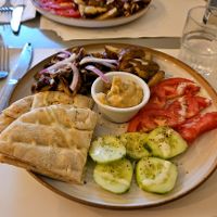  at Aubergine Cafe in Corfu