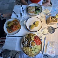 Gyros  at Aubergine Cafe in Corfu