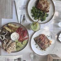   at Aubergine Cafe in Corfu