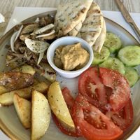   at Aubergine Cafe in Corfu