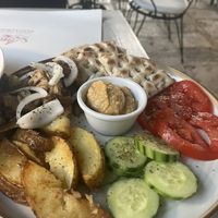   at Aubergine Cafe in Corfu