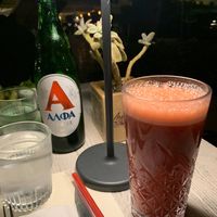 Good smoothies at Aubergine Cafe in Corfu