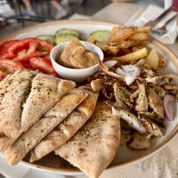   at Aubergine Cafe in Corfu