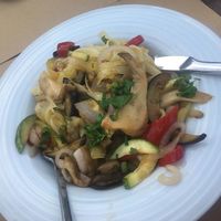 . at Aubergine Cafe in Corfu