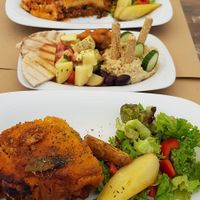 Mouskaka at Aubergine Cafe in Corfu